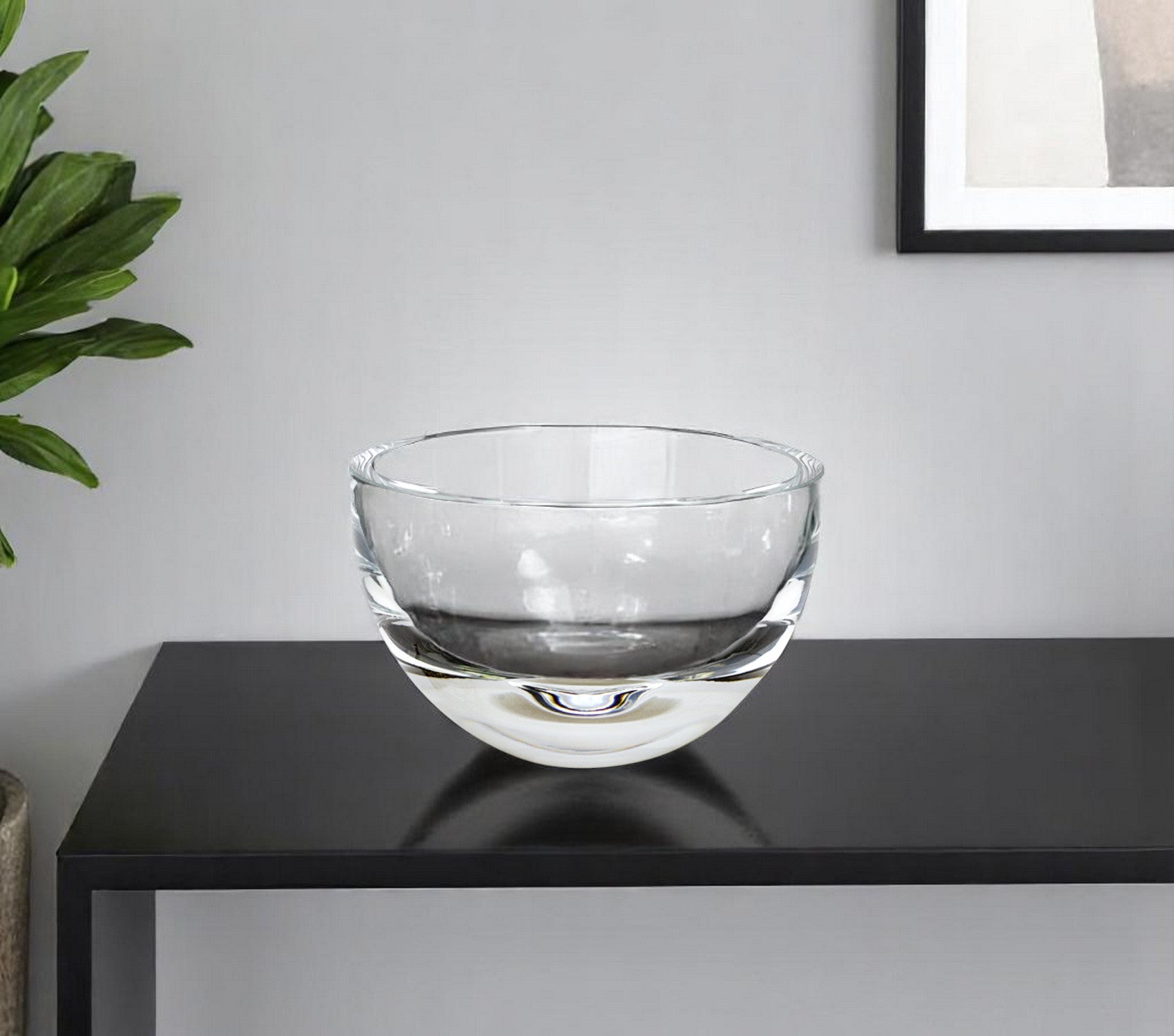 6" Clear Crystal Candy or Nut Bowl