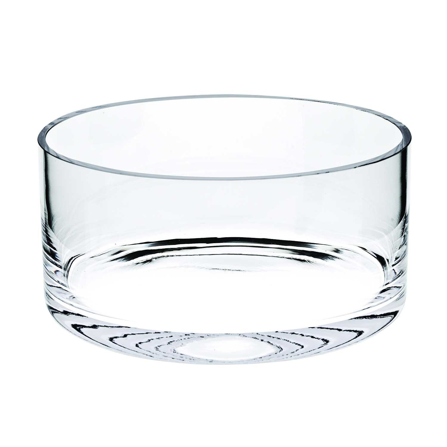 8" Lead Free Crystal Round Serving Bowl