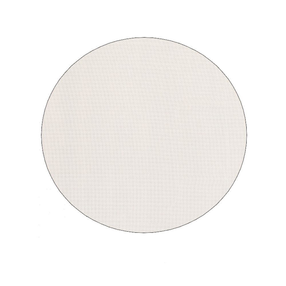 8' Round Beige Non Slip Rug Pad