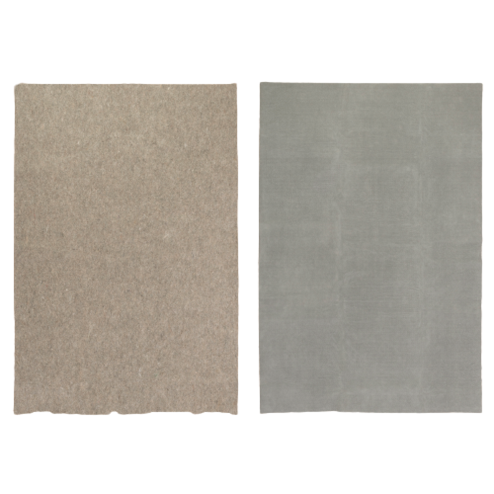 6' x 9' Gray Non Slip Rug Pad