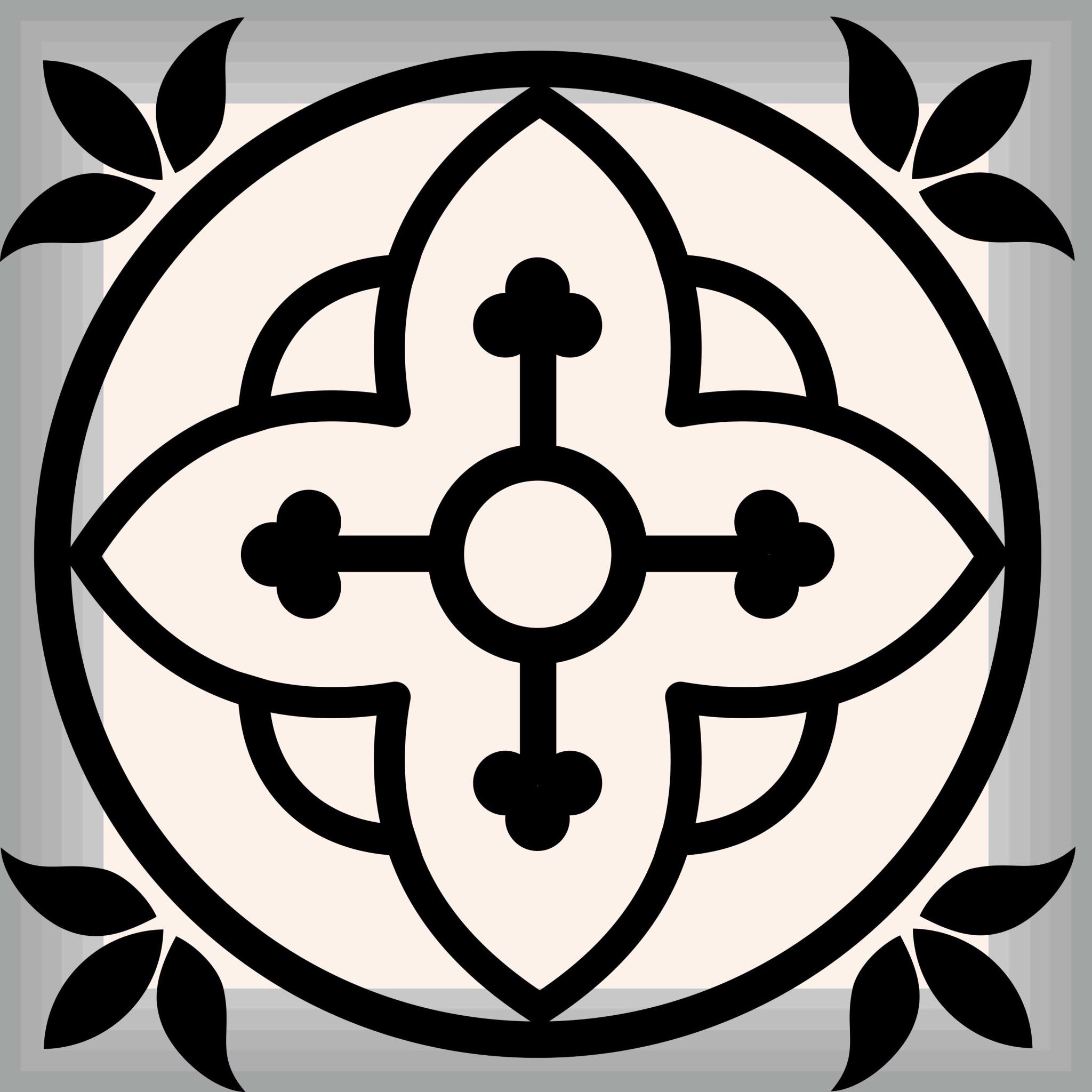 7" X 7" Black And White Rory Peel And Stick Removable Tiles