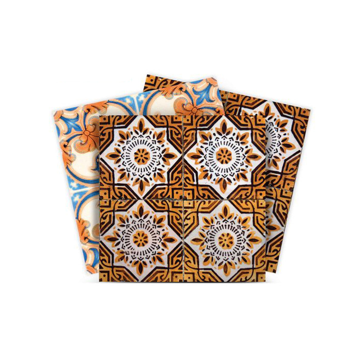 5" X 5" Bella Terra Peel And Stick Removable Tiles