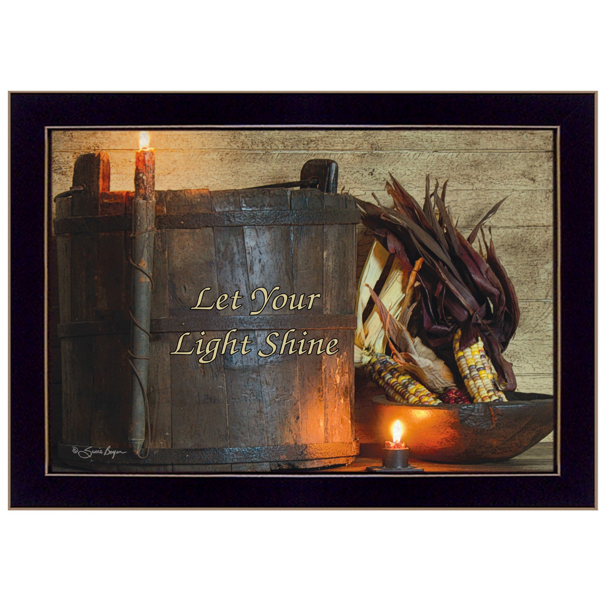 INn Corn 1 Black Framed Print Wall Art