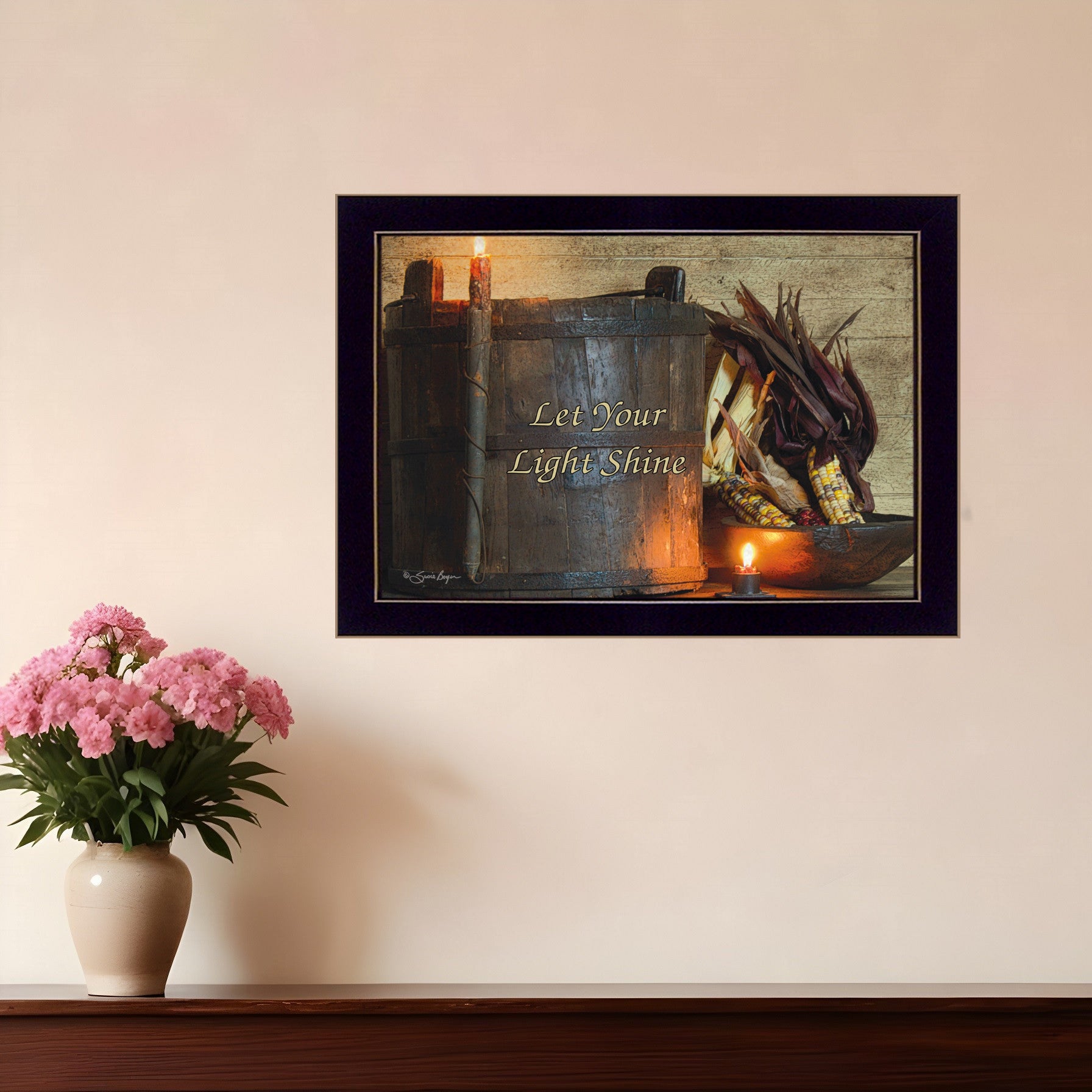 INn Corn 1 Black Framed Print Wall Art