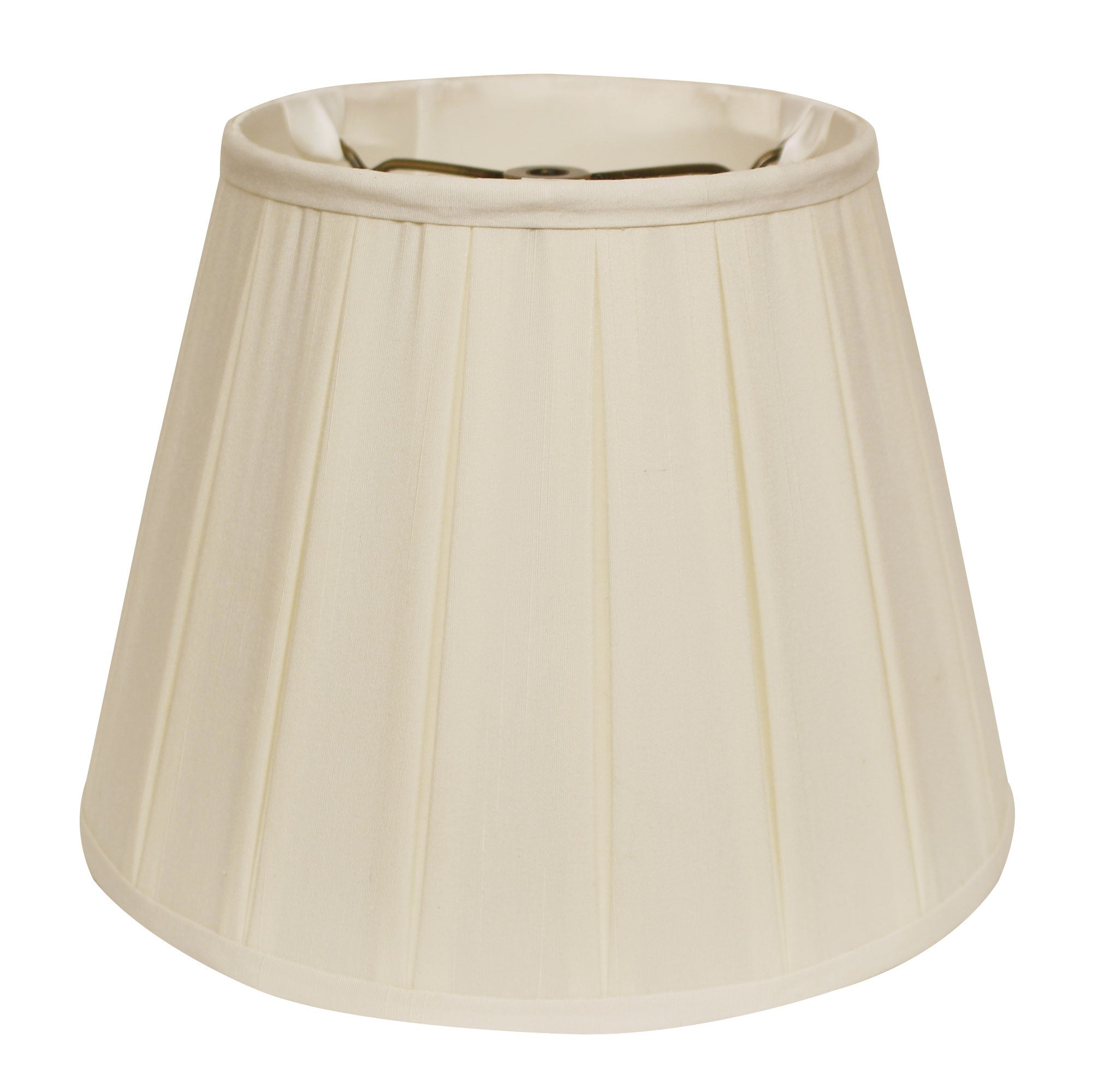 Ivory Shantung Silk Empire Lamp Shade