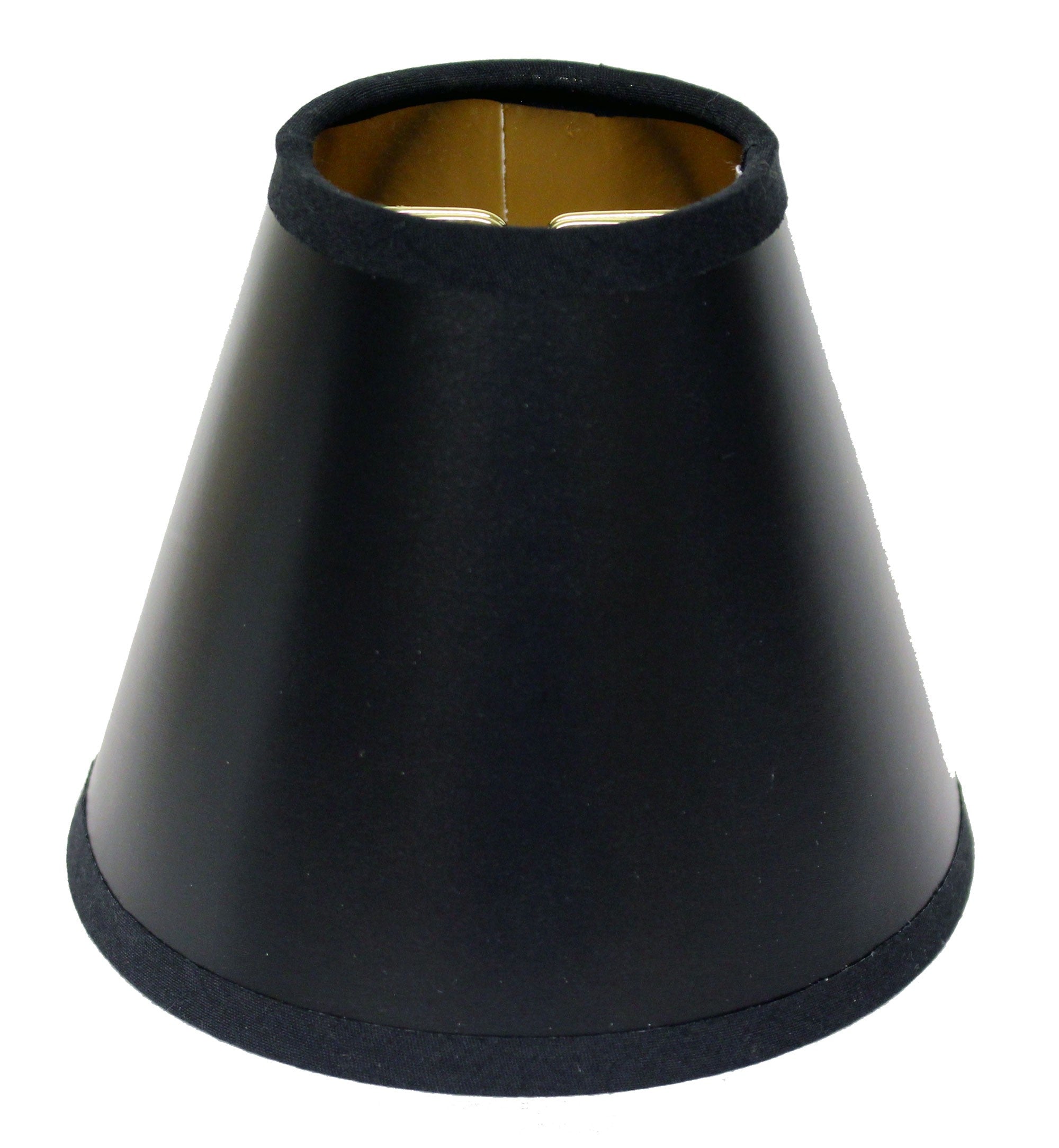 Black Parchment Empire Lamp Shade