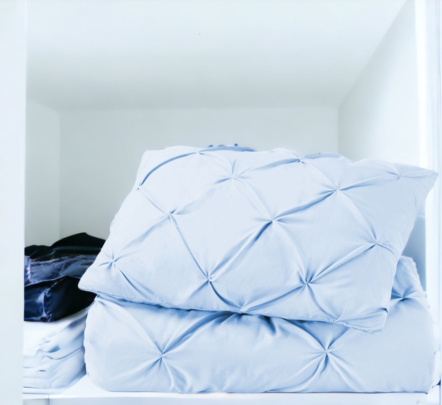 Blue Twin Microfiber Washable Microfiber Down Alternative Comforter