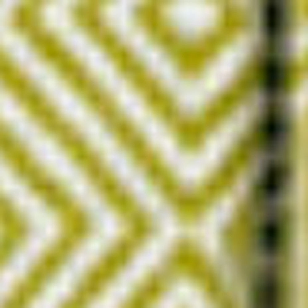 50" X 60" Citrine Cotton Woven Geometric Throw Blanket with Fringe