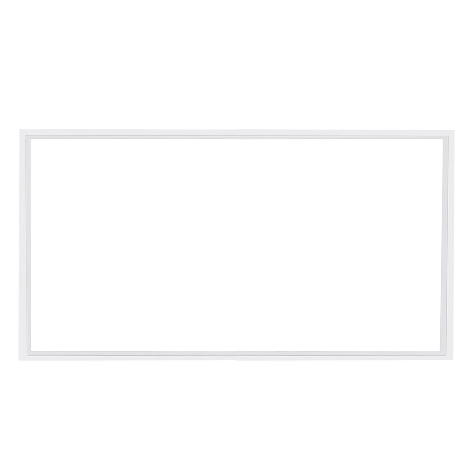 Rectangle Twelve Light Metal LED Dimmable Semi-Flush Ceiling Light