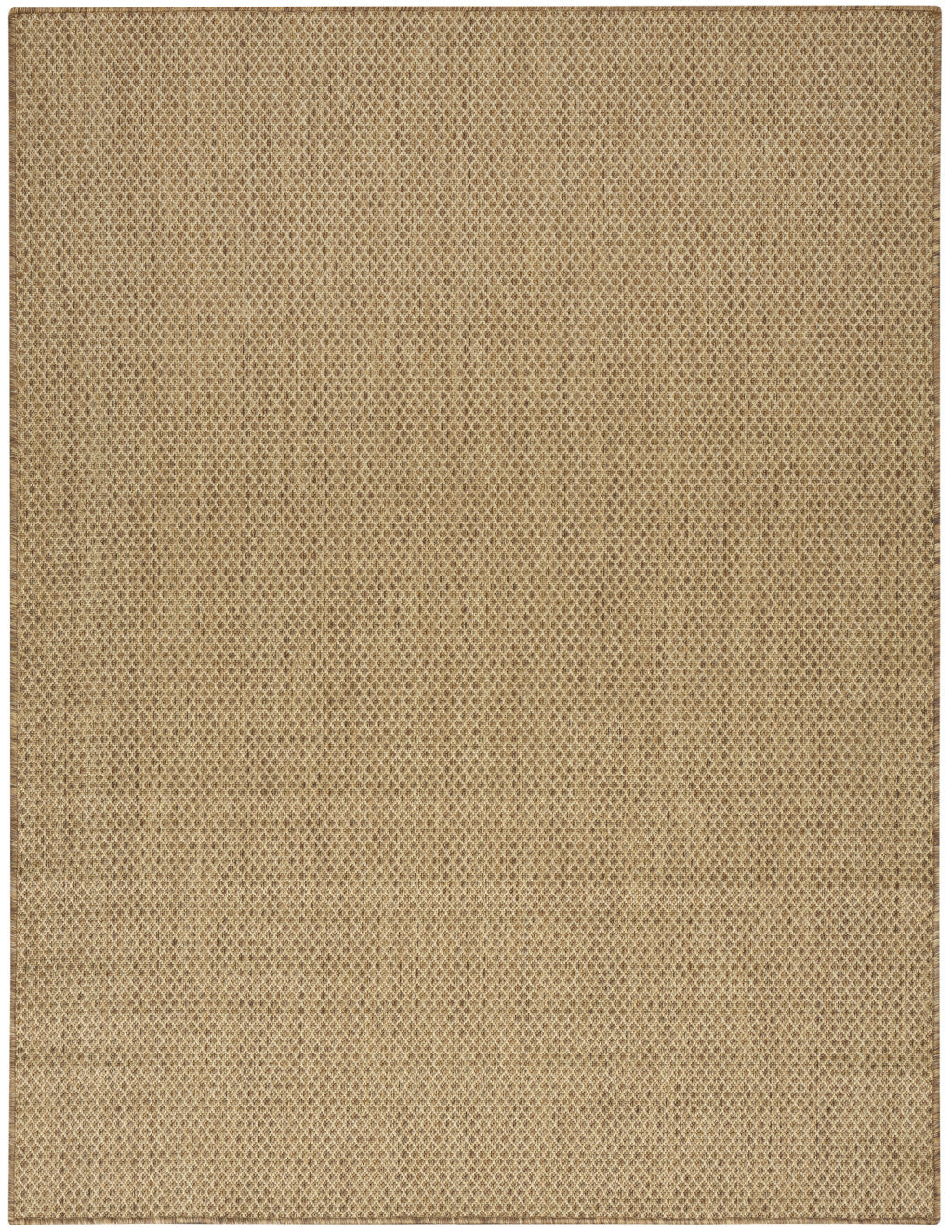 8' X 10' Tan Geometric Indoor Outdoor Area Rug