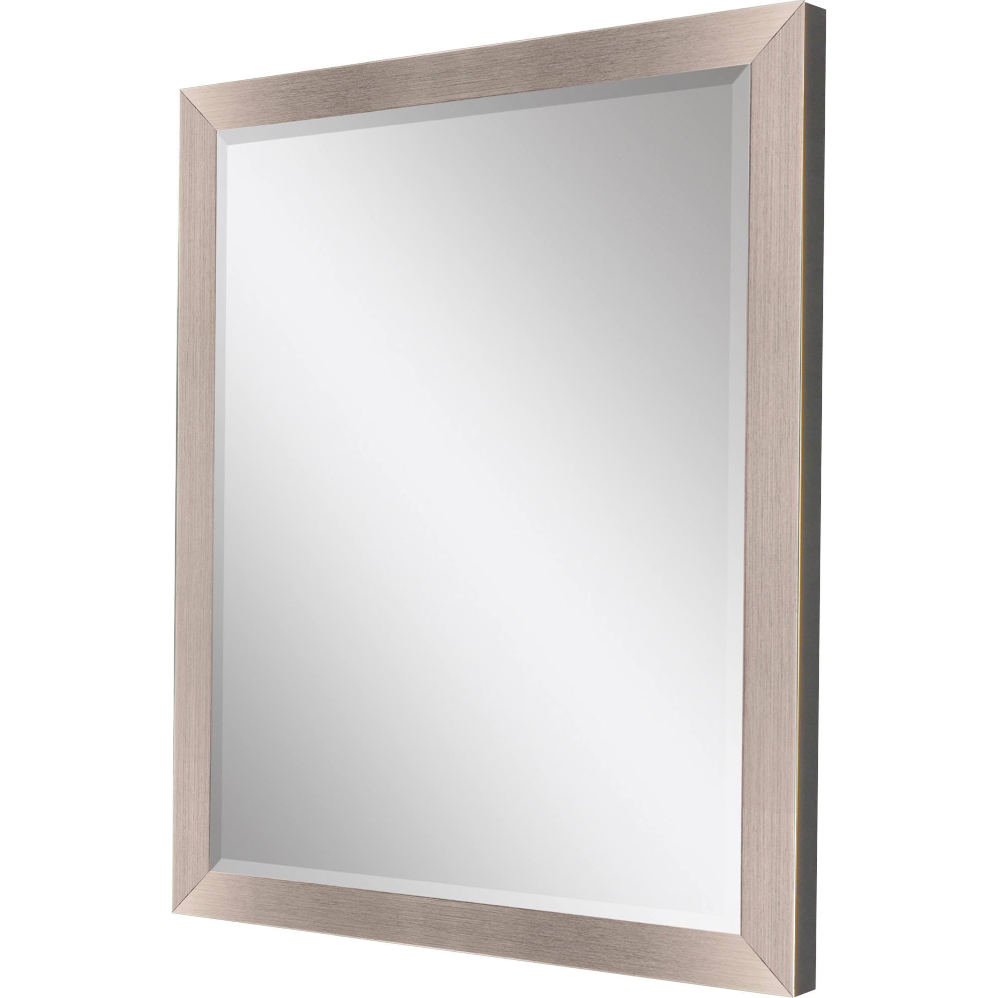 30" Silver Accent Mirror