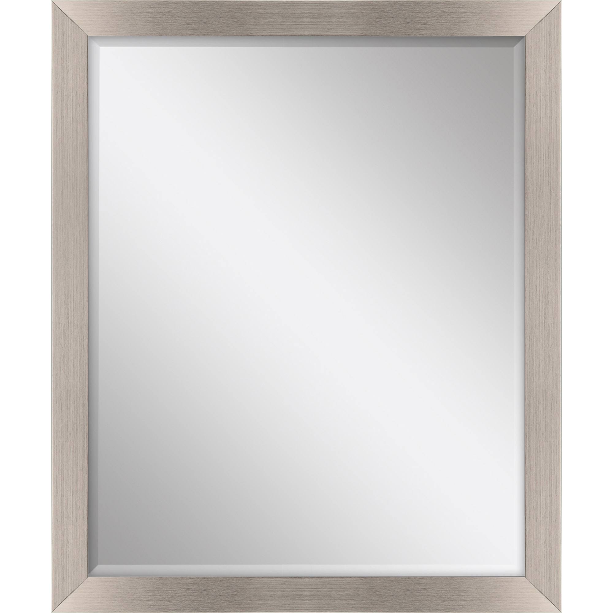 32" Silver Accent Mirror