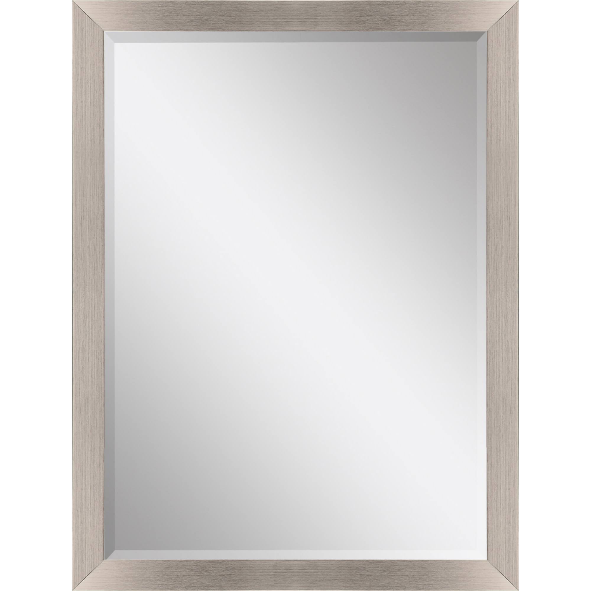 38" Silver Accent Mirror