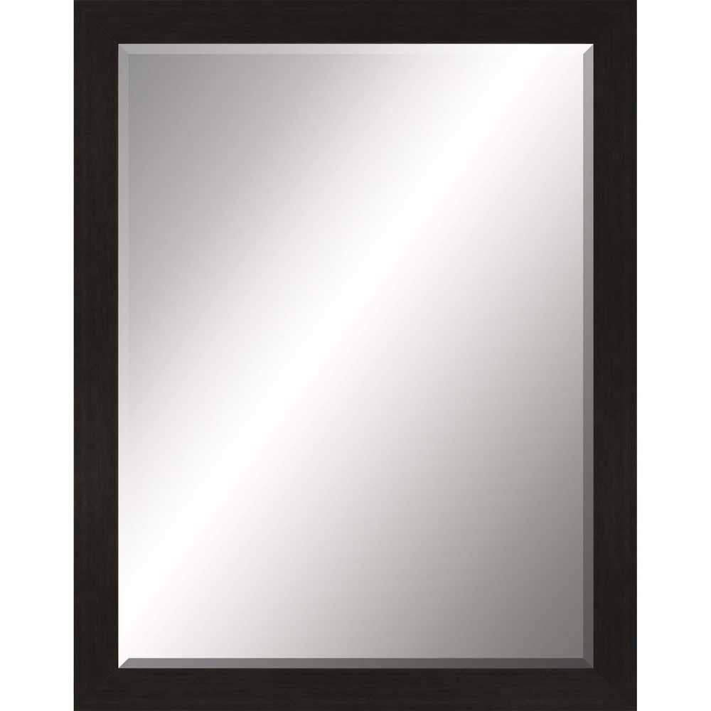 45" Dark Brown Accent Mirror