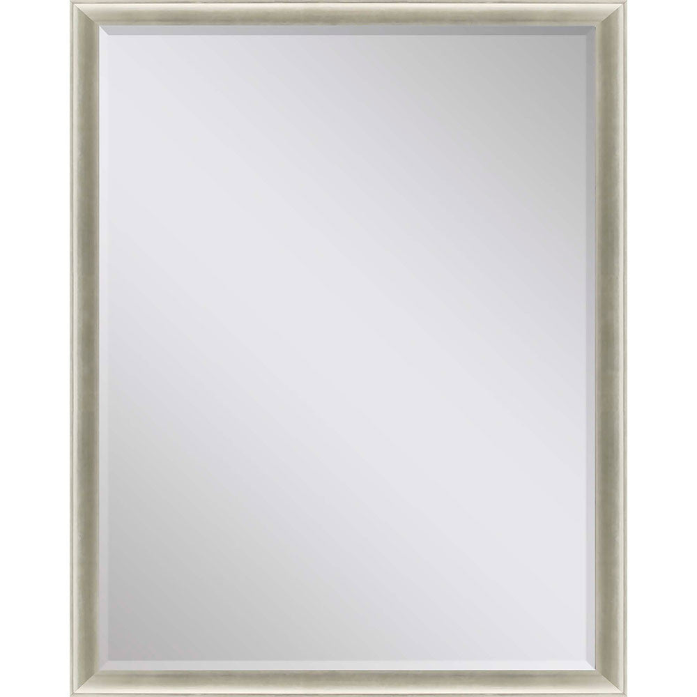 52" Silver Wood Accent Mirror