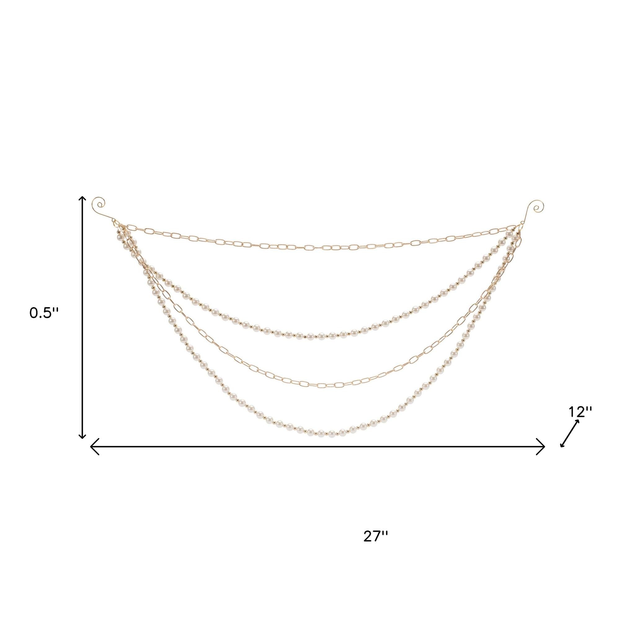 Set of Two White And Gold Shatterproof Picks