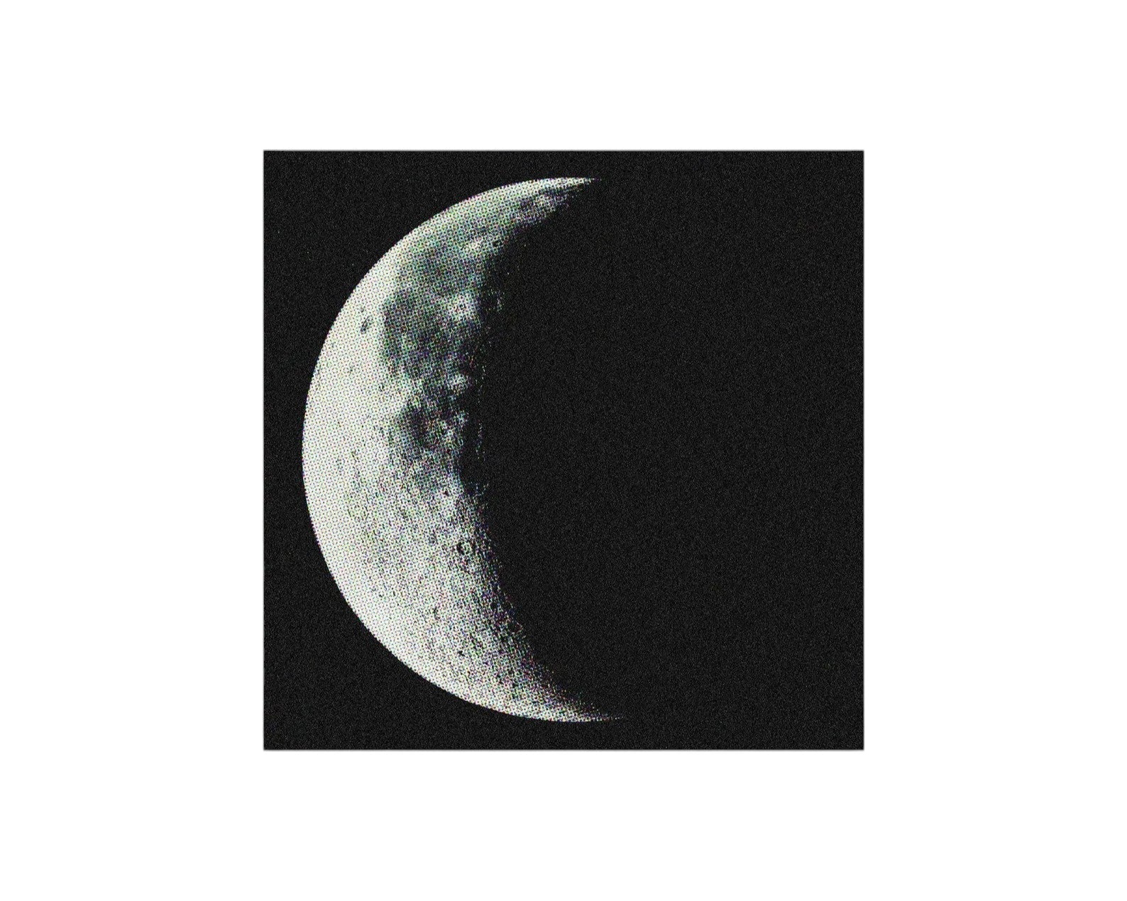 Crescent Moon Unframed Wall Art