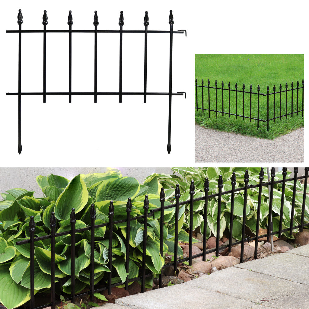 Black Iron Garden Stake