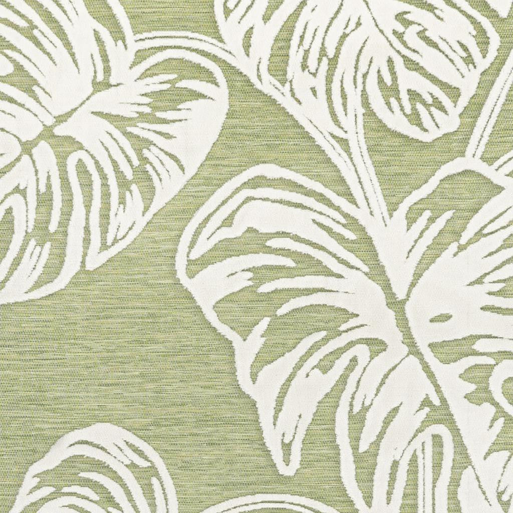 3' X 5' Light Green And Ivory Floral Indoor Outdoor Area Rug