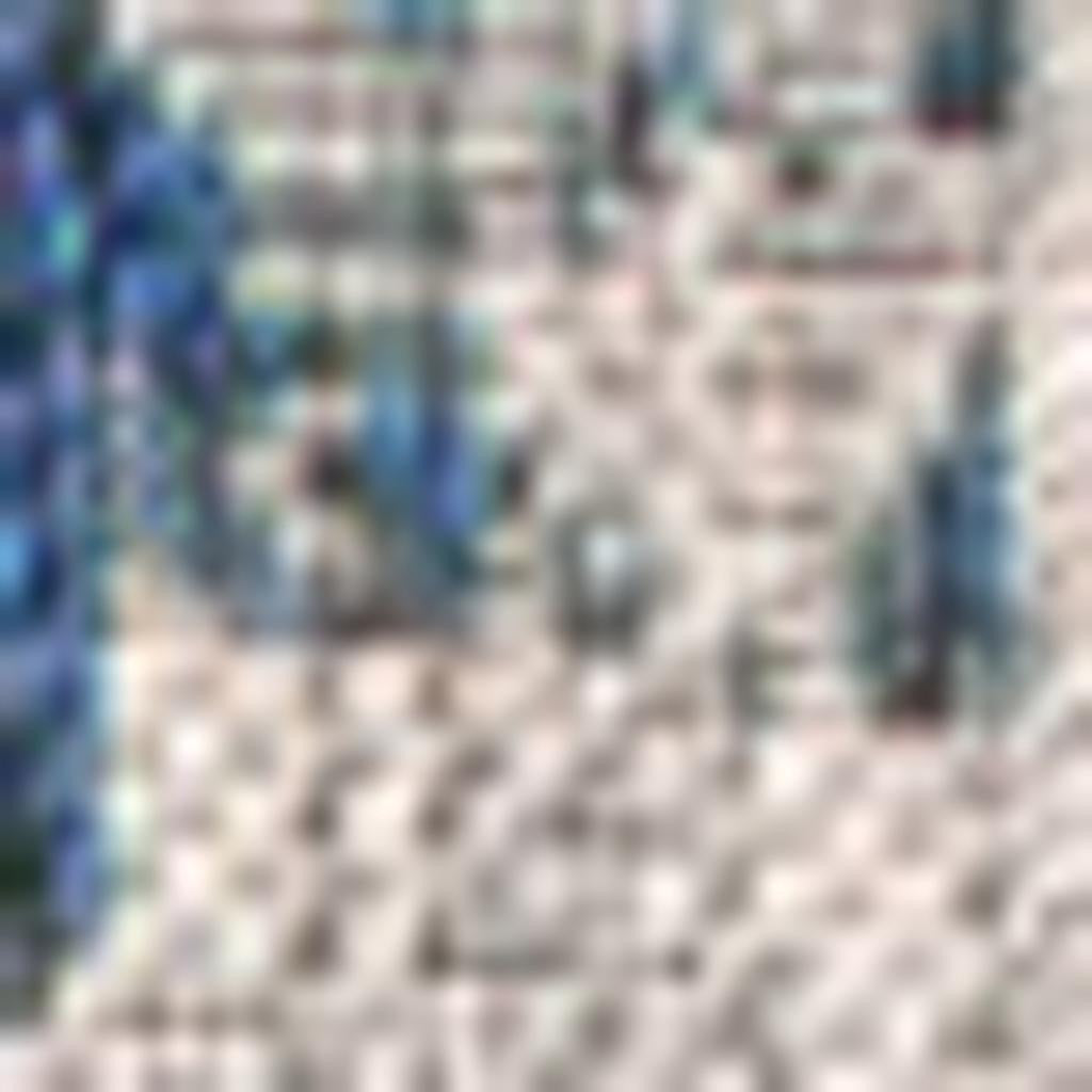 8' X 10' Gray And Navy Blue Medallion Indoor Outdoor Area Rug