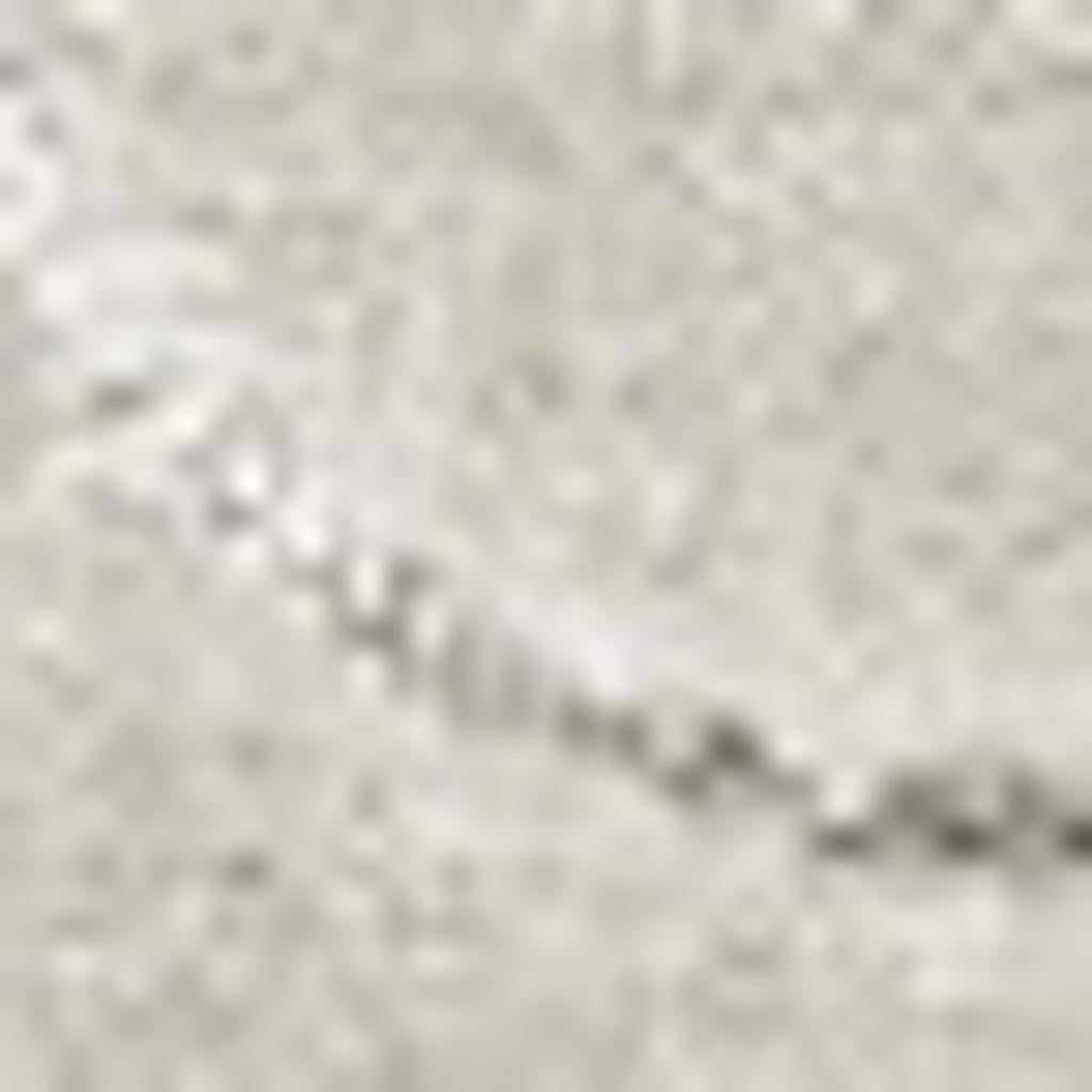 7' Ivory And Cream Square Striped Indoor Outdoor Area Rug