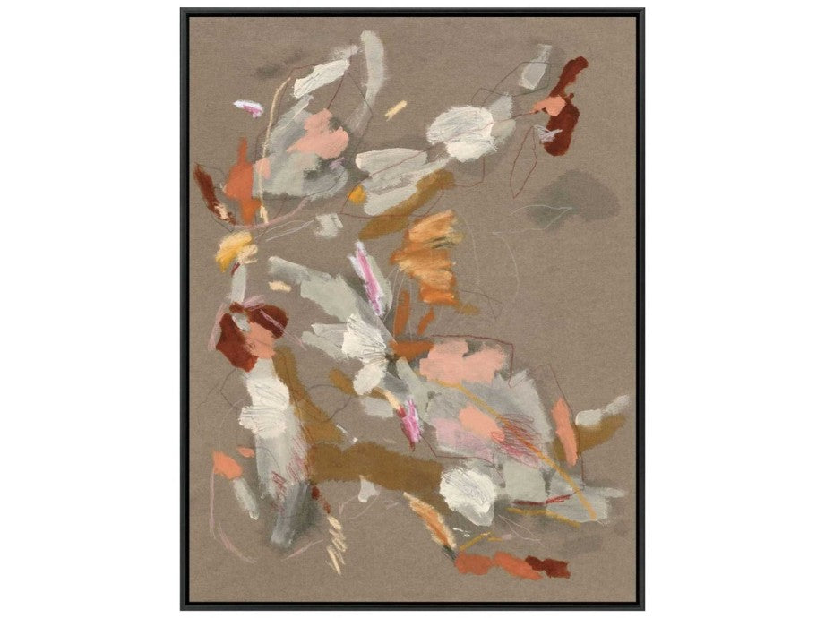 Scatter Black Floater Frame Wall Art