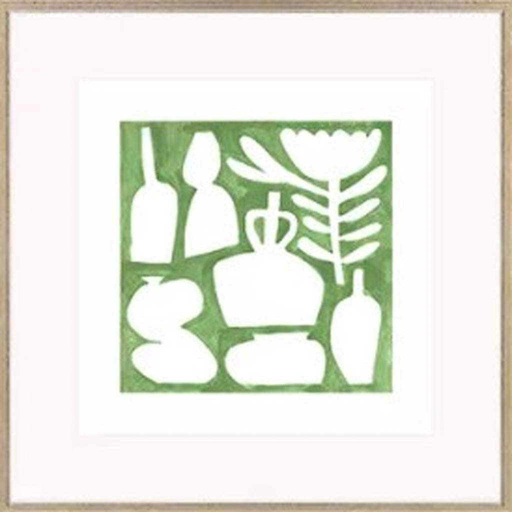 Minimal Moments I Gold Framed Wall Art