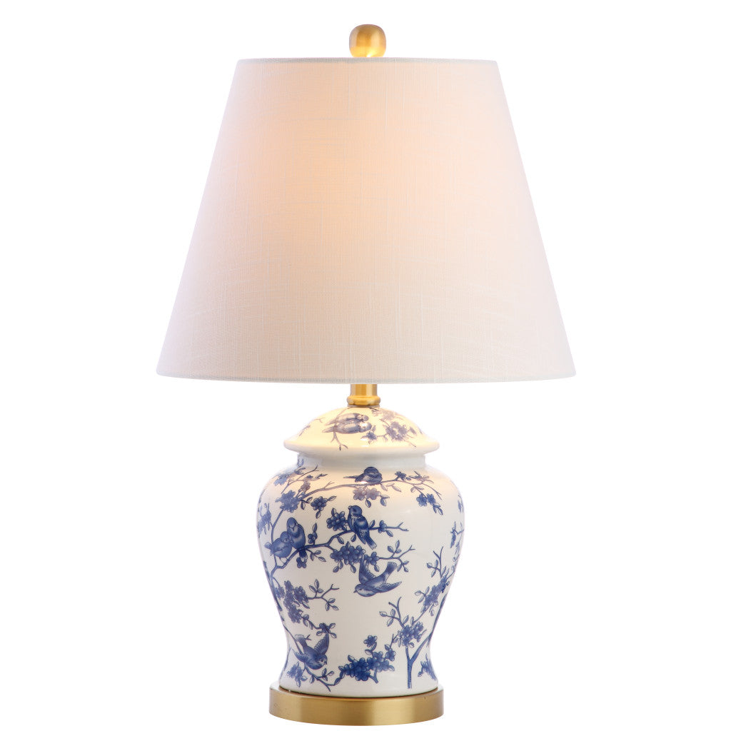22" Gold Urn Table Lamp LED With Empire Shade