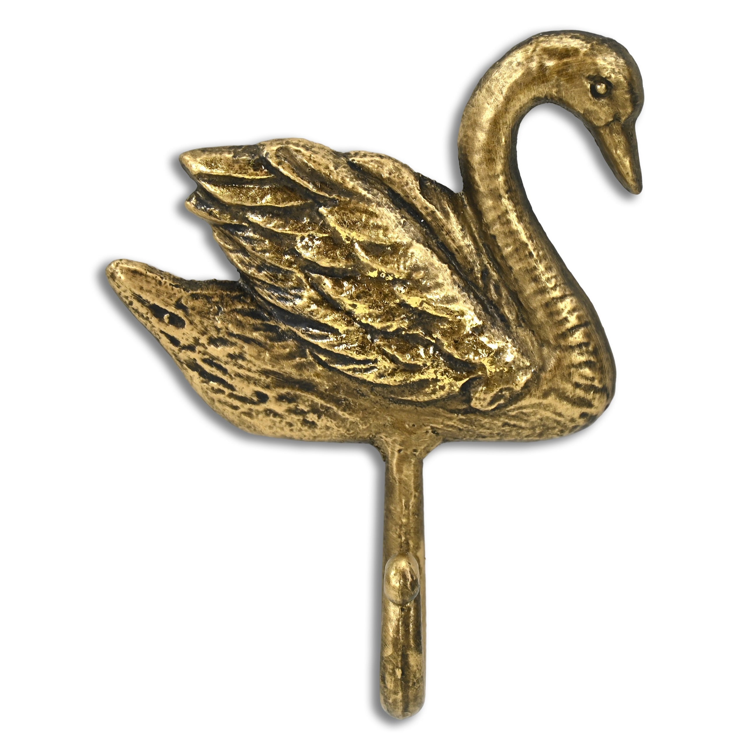 4" Gold Frame Material Bird Wall Hook Wall Hooks